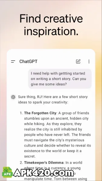 chat gpt 4 mod apk for pc