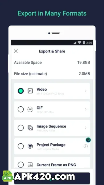 Alight Motion mod apk all version